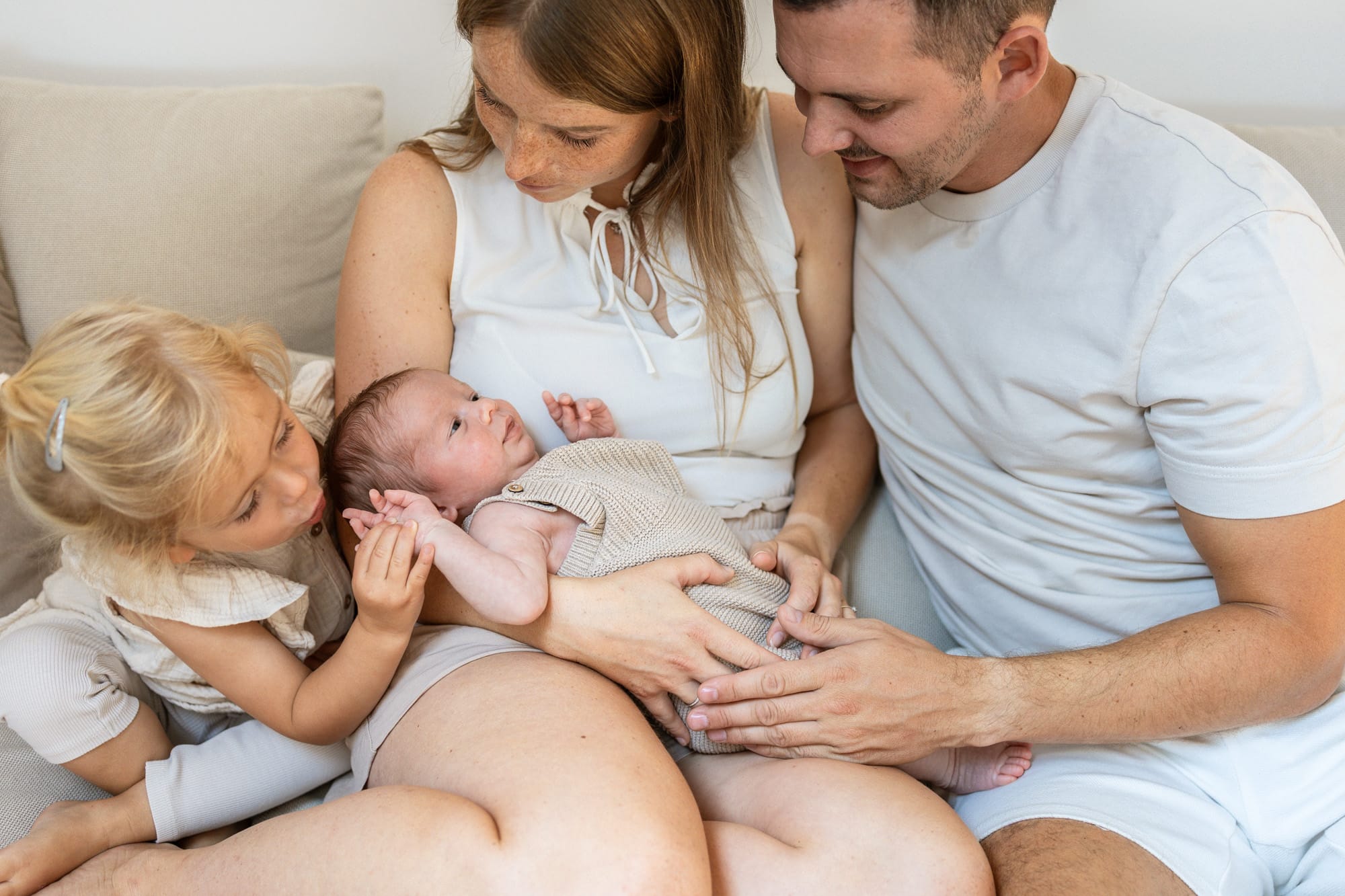 Newborn-Familien-Shooting