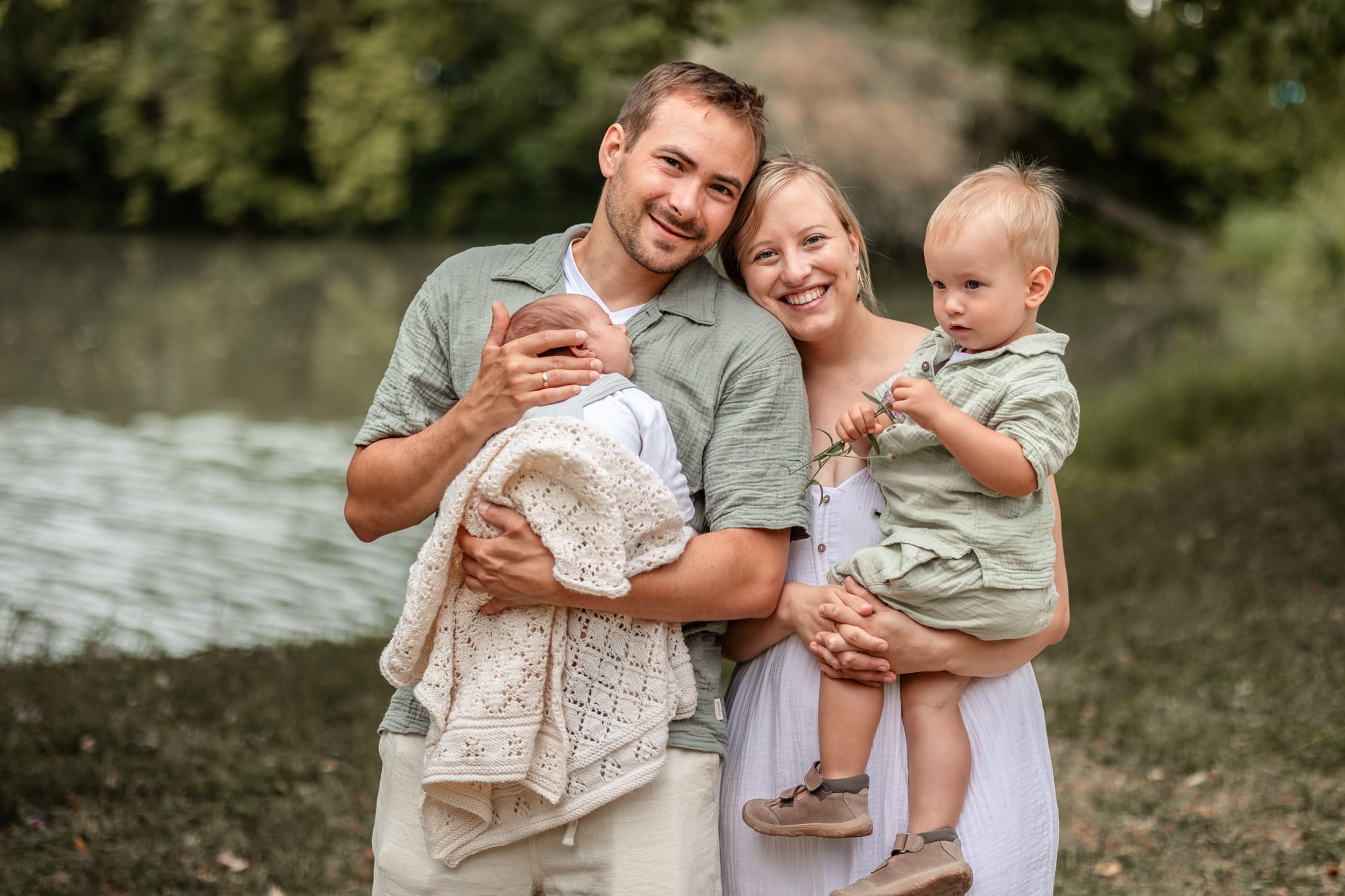 Familien-Shooting Worms